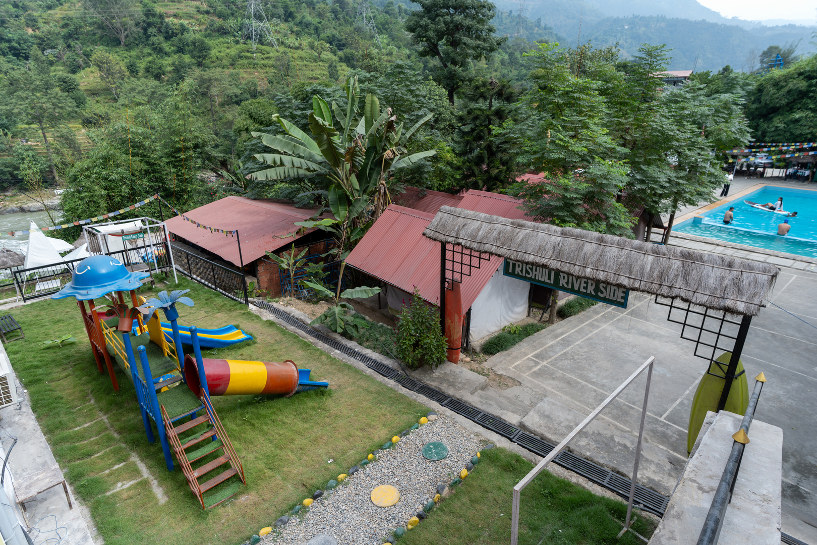 Outdoor Games & Recreation Area