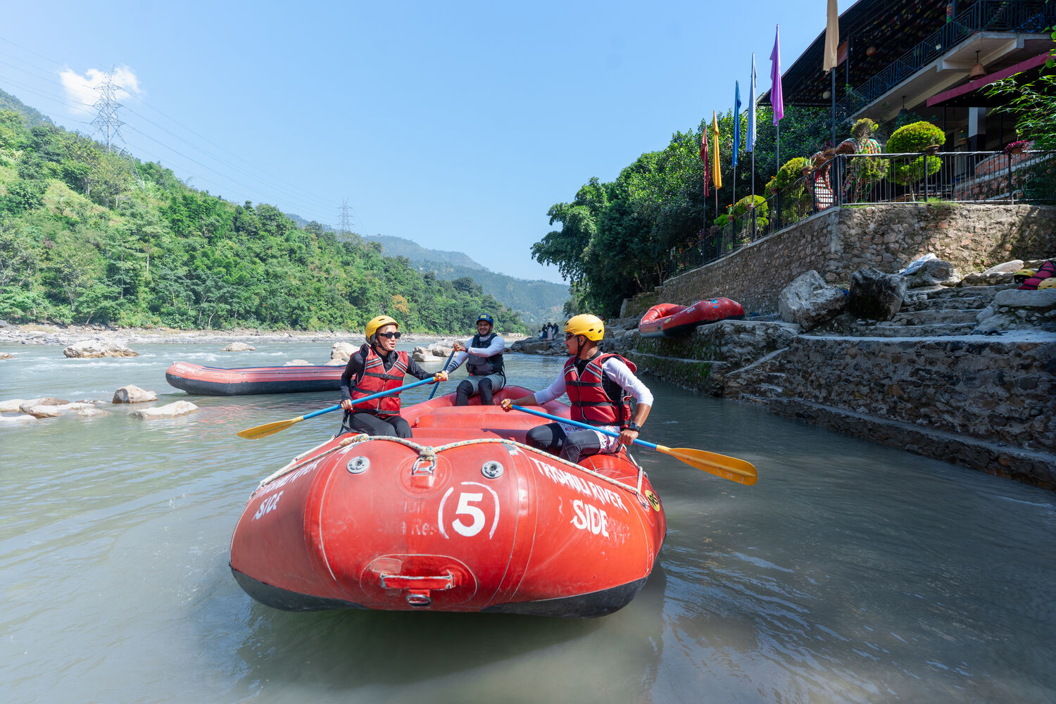 River Explorer Adventure – Rafting & River Side Camping Package